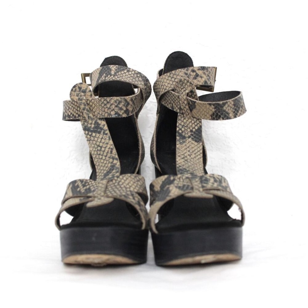 Free People Party All Night Platform Sandals - Picture 3 of 7